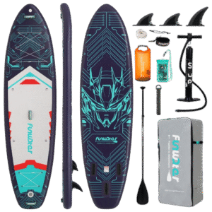 Pripučiama irklentė 350 cm, mėlyna. SUPX102