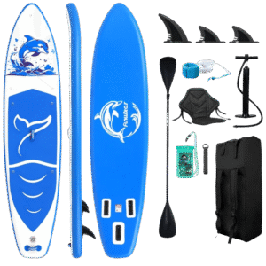 Pripučiama irklentė 350 cm, delfinas. SUPX106