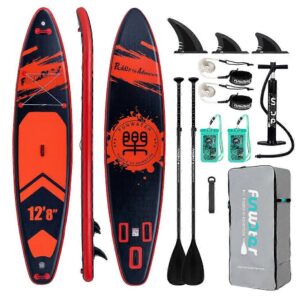 Pripučiama irklentė 385 cm, juoda. SUPX110