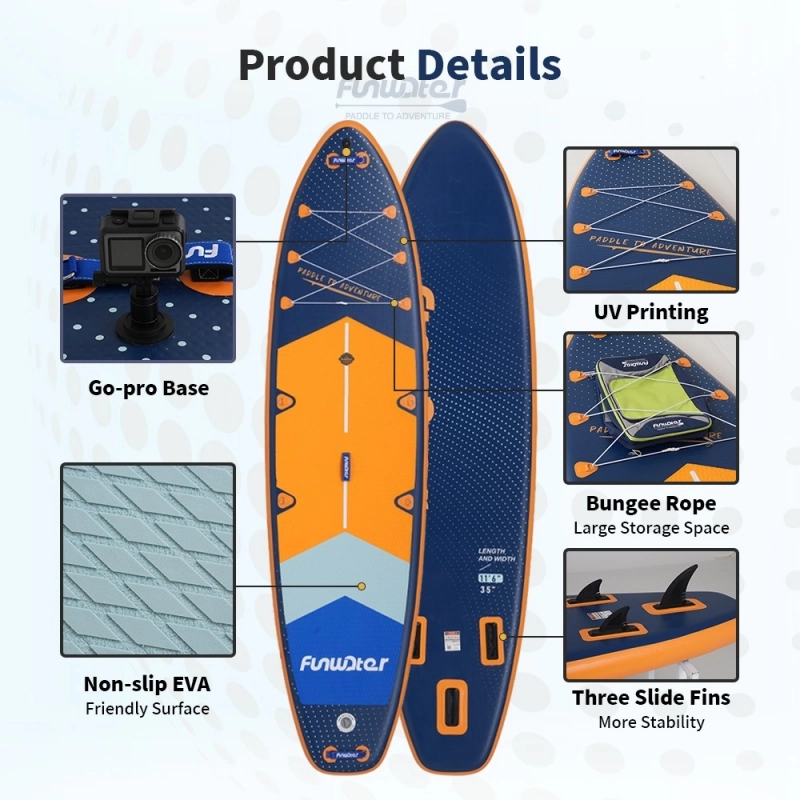 Inflatable Paddle Board 350cm – Full Set for Beginners - Image 6