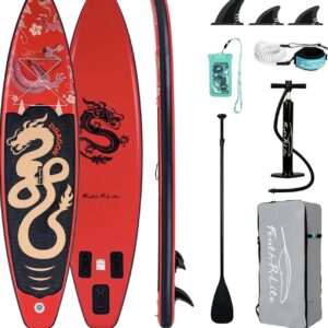 Pripučiama irklentė 350 cm, raudona. SUPX120