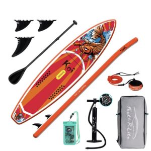 Pripučiama irklentė 350 cm, raudona. SUPX125